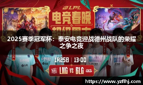 2025赛季冠军杯：泰安电竞迎战德州战队的荣耀之争之夜